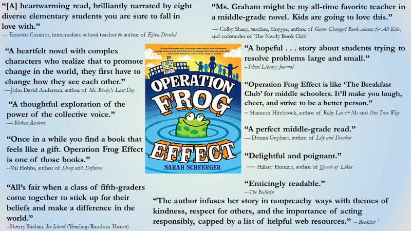 Operation Frog Effect by Sarah Scheerger