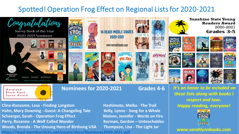 Spotted! Operation Frog Effect on Regional Lists for 2020-2021